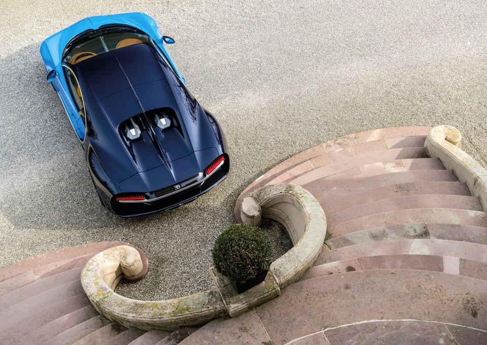 Гиперкар Bugatti Chiron выпустят тиражом в 500 экземпляров