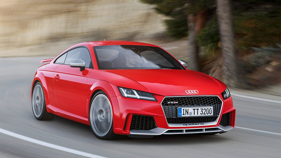 TT RS стала первой моделью Audi с оптикой из органических светодиодов