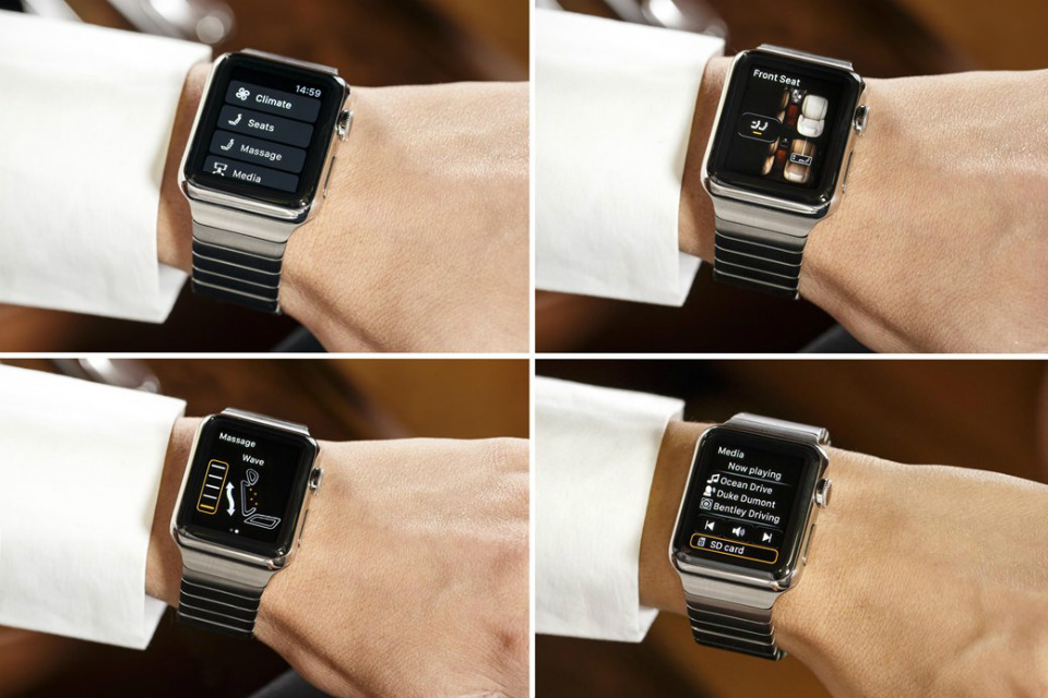 При помощи Apple Watch можно будет управлять рядом функций кроссовера. Фото 1