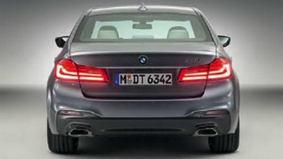 Появились первые официальные фотографии седана BMW 5-Series нового поколения. Фото 1