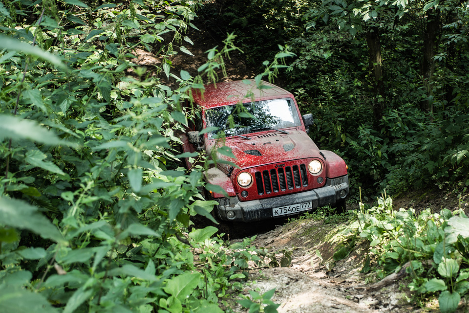 Не очень одухотворенные приключения Suzuki Jimny и Jeep Wrangler на бездорожье. Фото 16